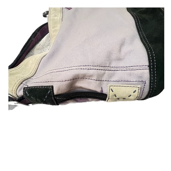 LUCKY Brand Floral Canvas Shoulder Bag - Purple and Black - Picture 5 of 9